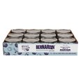 Bernardin wide-mouth 250 mL mason jars, 12-pack with lids and bands, displayed in original packaging.